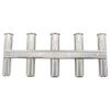 NovelBee 5 Tubes 316 Stainless Steel Fishing Rod Holder for Boats Yacht view 3