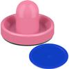 ONE250 Air Hockey Pushers and Blue Air Hockey Pucks, Goal Handles Paddles Replacement Accessories for Game Tables (4 Striker, 4 Puck Pack) (Pink) view 3