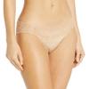 Calvin Klein Women's Seductive Comfort with Lace Bikini Panty, Bare, 3X view 1