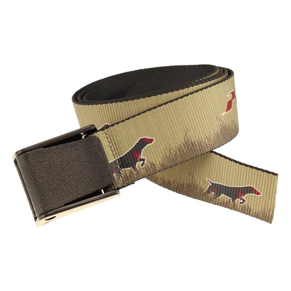 Thomas Bates Titan Outdoor Hunting Fishing Pattern Web Belt 5 Year Guarantee (Pheasant, Adult Size)
