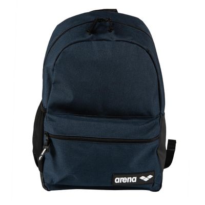 ARENA Team 30 Backpack Unisex Travel Daypack for Men and Women, Gym Training Gear Equipment Bag for Swimmers, 30 Liters, Navy Melange