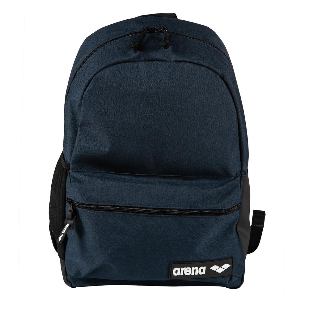 ARENA Team 30 Backpack Unisex Travel Daypack for Men and Women, Gym Training Gear Equipment Bag for Swimmers, 30 Liters, Navy Melange