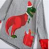 Family Feeling Big Girls Long Sleeve Christmas Pajamas Sets 100% Cotton Pyjamas Kids Pjs Size 14 Dinosaur view 3