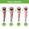 Confonze Fishnet Stockings Womens High Waist Tights Sexy Sheer Mesh Pantyhose (Black_XL Hole) view 3