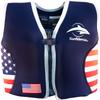 Konfidence The Original Jacket - Children and Youth Swim Jacket (1.5-3 Years, USA Flag) view 1