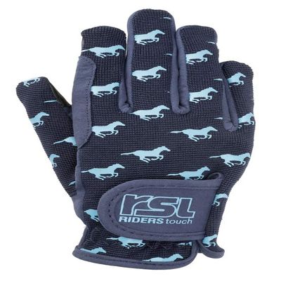 USG KL Select Kid's Norway Gloves Navy/Light Blue (4) 4XSMALL