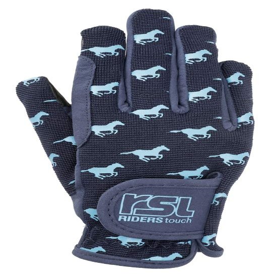 USG KL Select Kid's Norway Gloves Navy/Light Blue (4) 4XSMALL