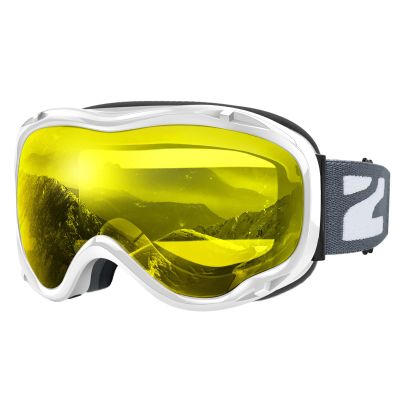 ZIONOR Lagopus Ski Snowboard Goggles UV Protection Anti fog Snow Goggles for Men Women Adult Youth