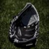 Rawlings | SURE CATCH T-Ball & Youth Baseball Glove | Right Hand Throw | 9.5" | Black/Grey view 2