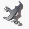 Archery Release Aids 3 Fingers Thumb Release Automatic Thumb Caliper Trigger for Compound Bow Hunting Shooting (Black) view 3