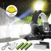 headlamp 90000lm Xhp70 High Power Head Lamp Led Recharge Head Torch Lantern Xhp50.2 USB Headlight Outdoor Light view 1