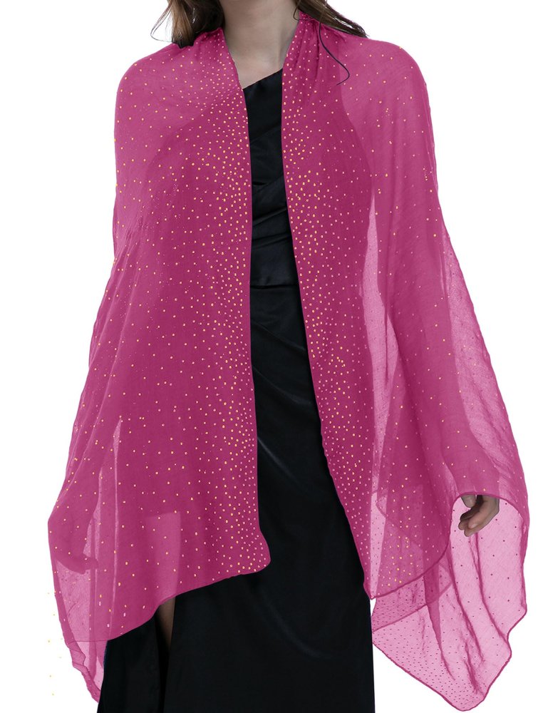 BANETTETA Shawls and Wraps for Evening Dresses, Shawls and Wraps for Weddings Formal (Rose)