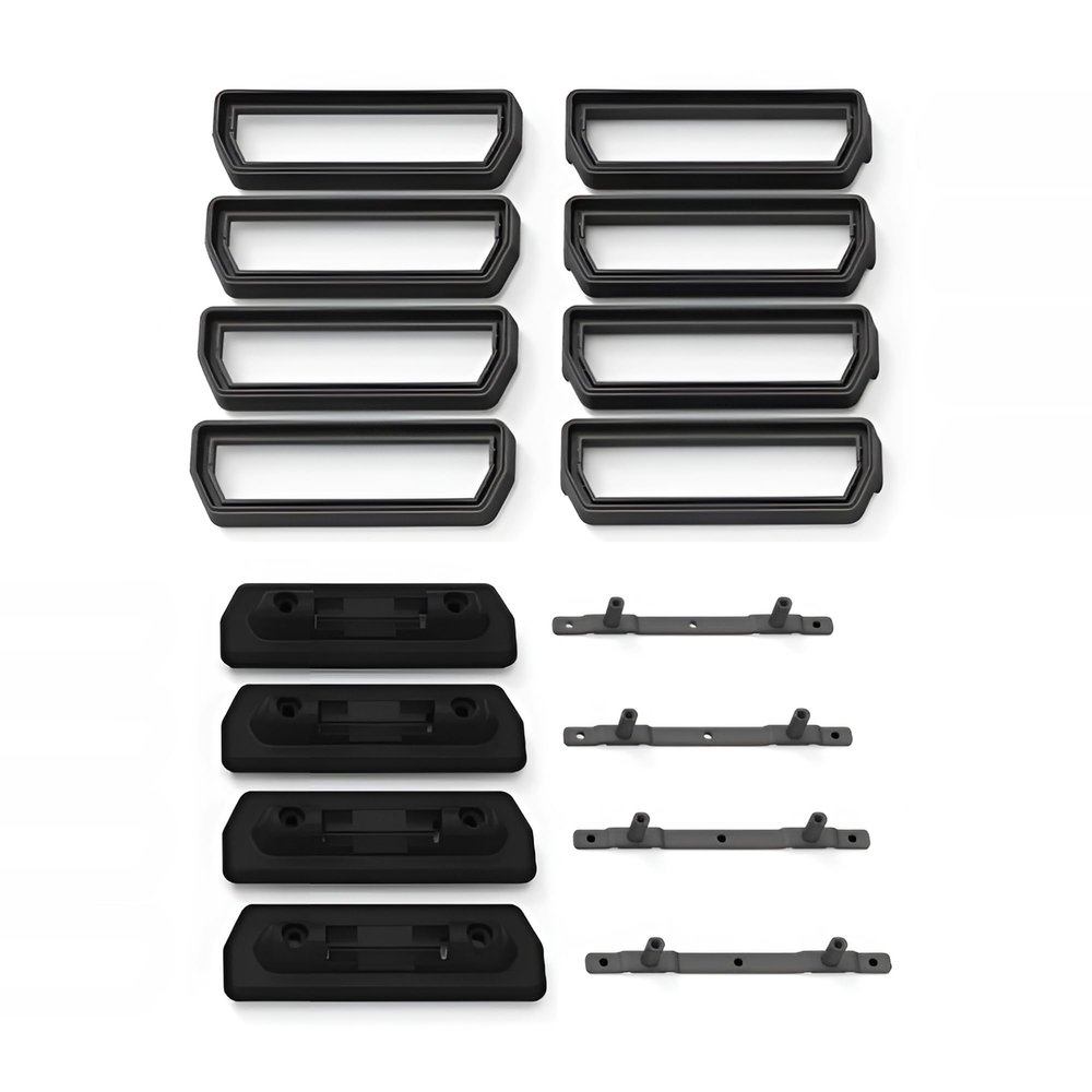 Yakima Landing Pad 21 Fixed Point Outdoor Sports Recreation Gear & Accessory Mount Base for Naked Roof Ditch, Compatible with Most Vehicles, Set of 4