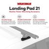 Yakima Landing Pad 21 Fixed Point Outdoor Sports Recreation Gear & Accessory Mount Base for Naked Roof Ditch, Compatible with Most Vehicles, Set of 4 view 3