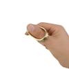 SHARROW Traditional Brass Wrist Archery Thumb Ring Archery Thumb Finger Thumb Protector Finger Guard for Hunting Target Recurve Bow (18#) view 4
