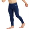 DEVOROPA Boys Leggings Quick Dry Youth Compression Pants Sports Tights Basketball Base Layer Navy S view 2