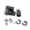 Archery Single Side V-Bar Mount Quick Disconnect Bow Rod Stabilizer Shock Absorber for Stabilizer Bar Reduce Vibration Noise (Black) view 1