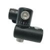 Archery Single Side V-Bar Mount Quick Disconnect Bow Rod Stabilizer Shock Absorber for Stabilizer Bar Reduce Vibration Noise (Black) view 4