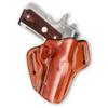 Masc Premium The Ultimate Leather OWB Pancake Holster Open Top Fits Champion Operator 1911 45 ACP 4BBL with Rail, Right Hand Draw, Brown Color #1498# view 1