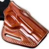 Masc Premium The Ultimate Leather OWB Pancake Holster Open Top Fits Champion Operator 1911 45 ACP 4BBL with Rail, Right Hand Draw, Brown Color #1498# view 2