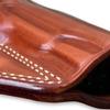 Masc Premium The Ultimate Leather OWB Pancake Holster Open Top Fits Champion Operator 1911 45 ACP 4BBL with Rail, Right Hand Draw, Brown Color #1498# view 3