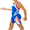 Kiwami Women's Rio Amphibian Openback Trisuit - Trisuits - Trisuits Triathlon Women - Royal, Red, White (Royal, Red, White, Medium) view 2