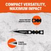 Condor Tool & Knife Pocket Pike Fishing Tactical Spear Set - 1075 High Carbon Steel - Pocket Sized Hunting Spear for Outdoor Activities - Ballistic Nylon Sheath - 2.8in Blade - 1.8oz view 4