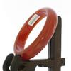 2.4" Bangle China Certified Nature Red Chalcedony Jade Women's Bangle Bracelets 2408 view 1