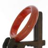 2.4" Bangle China Certified Nature Red Chalcedony Jade Women's Bangle Bracelets 2408 view 2