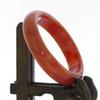 2.4" Bangle China Certified Nature Red Chalcedony Jade Women's Bangle Bracelets 2408 view 4