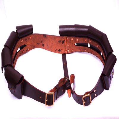 1903 Pattern Leather Nine Pocket Bandolier for Jawa Costume