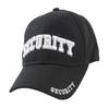 Treasure Gurus Embroidered Security Guard Hat 3D Adjustable Black Vented Officer Baseball Cap view 2