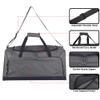 55 Liter, 24 Inch Lightweight Canvas Duffle Bags for Men & Women For Traveling, the Gym, and as Sports Equipment Bag/Organizer (Grey 2) view 2