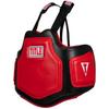 TITLE Boxing Classic Command Body Protector 2.0, Black/Red - Boxing Body Pad, Boxing Equipment view 1