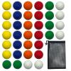 Dsmile Colorful Foam Golf Practice Balls 36 Pack Light Soft Elastic Training Multifunction Sport Balls view 2