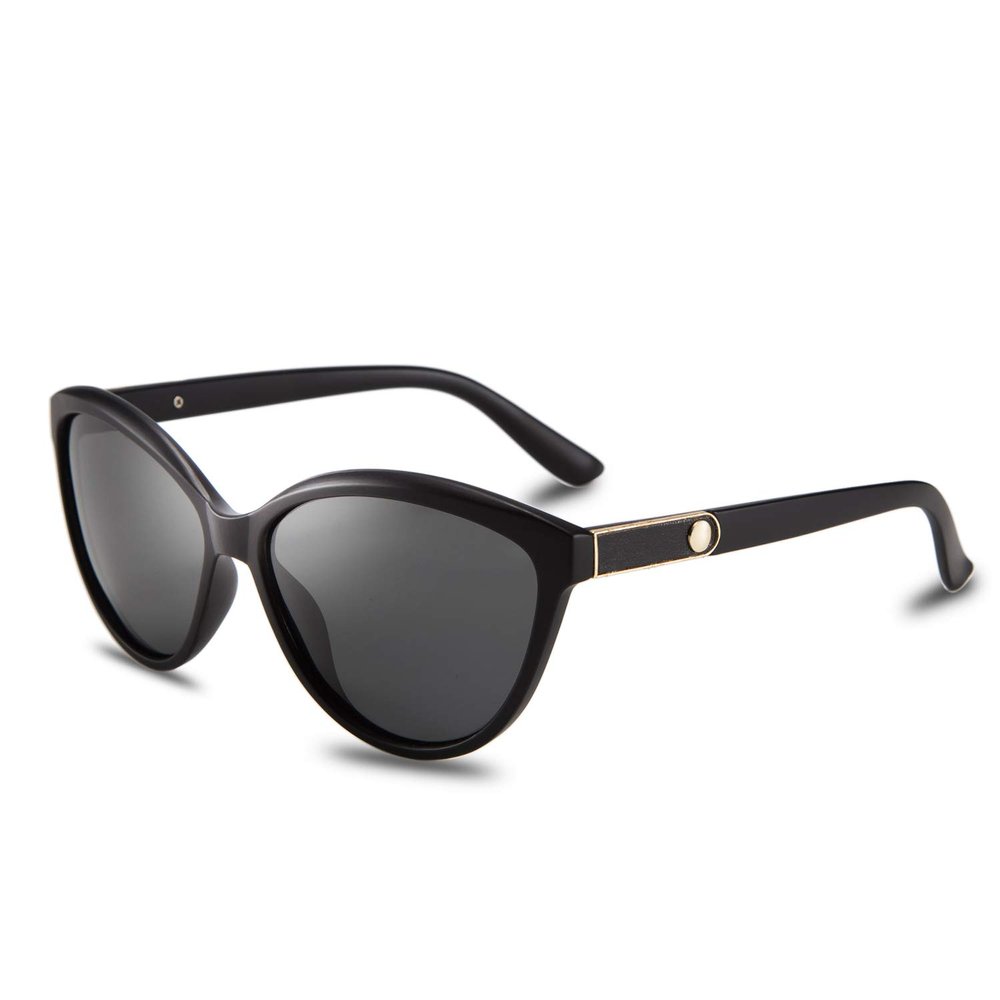 FEISEDY Classic Cateye Polarized Sunglasses for Women 100% UV Protection B2512