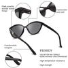 FEISEDY Classic Cateye Polarized Sunglasses for Women 100% UV Protection B2512 view 4