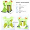 AONIJIE Men Women Ultralight Running Vest Pack Reflective Breathable Hydration Backpack for Hiking Camping Marathon Cycling Race (Blue - with 2 pcs 250ml Bottles) view 2