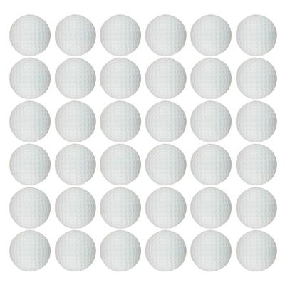 Dsmile White Foam Golf Practice Balls 36 Pack Light Soft Elastic Training Multifunction Sport Balls