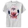 Fifth Sun Boys' Short Sleeve Performance T-Shirt, Royal Heather, Small view 1