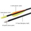 26 Inch Fiberglass Youth Arrows Archery Target Kids Recurve Bow Children Practice for Beginners Outdoor (Pack of 6) view 2