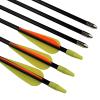 26 Inch Fiberglass Youth Arrows Archery Target Kids Recurve Bow Children Practice for Beginners Outdoor (Pack of 6) view 4
