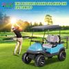 10L0L Golf Cart Seat Covers Universal for Yamaha G29 Drive2 Club Car DS Precedent Tempo Standard Front Seats, Breathable Mesh Bench Seat Cover, No Drilling Seat Cushion - All-Season Comfort view 2