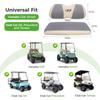 10L0L Golf Cart Seat Covers Universal for Yamaha G29 Drive2 Club Car DS Precedent Tempo Standard Front Seats, Breathable Mesh Bench Seat Cover, No Drilling Seat Cushion - All-Season Comfort view 3