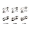 Bike Link Plier + Chain Wear Gauge + 6 Pairs Bicycle Missing Link, Chain Plier Quick Link Plier for 6/7/8/9/10 Speed Chains Repair | Professional Bicycle Chain Tool Kit view 2