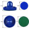 ONE250 Air Hockey Pushers and Blue Air Hockey Pucks, Goal Handles Paddles Replacement Accessories for Game Tables (4 Striker, 4 Puck Pack) (Blue & Red) view 2