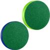 ONE250 Air Hockey Pushers and Blue Air Hockey Pucks, Goal Handles Paddles Replacement Accessories for Game Tables (4 Striker, 4 Puck Pack) (Blue & Green) view 4