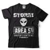 Storm Area 51 T-Shirt Alien They Can't Stop All of Us T-Shirt Tee Shirt Medium Black view 1