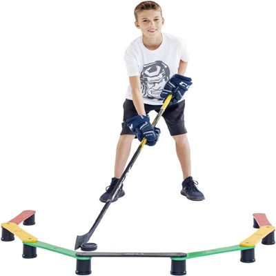 Hockey Revolution Lightweight Stickhandling Training Aid, Equipment for Puck Control, Reaction Time and Coordination - My Enemy LIT