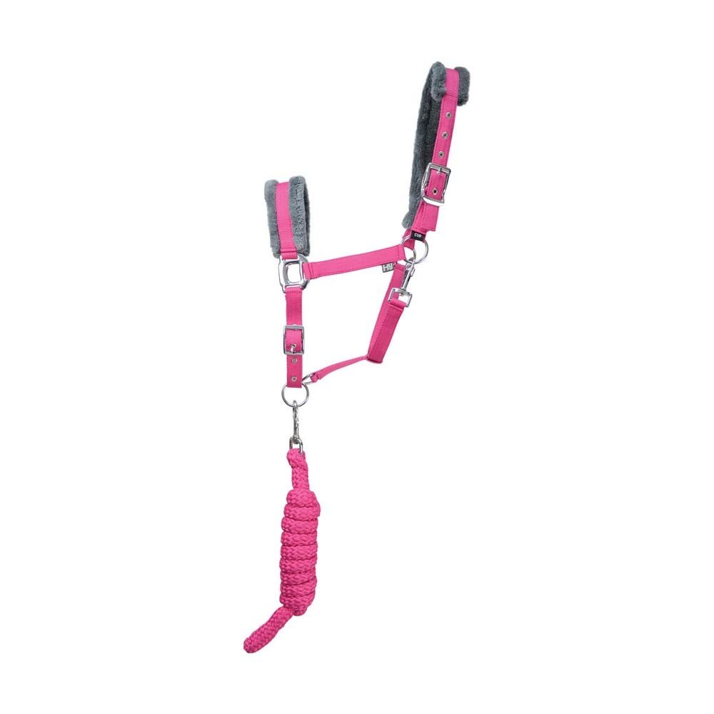 Hy Sport Active Halter And Rope (Cob) (Bubblegum Pink)